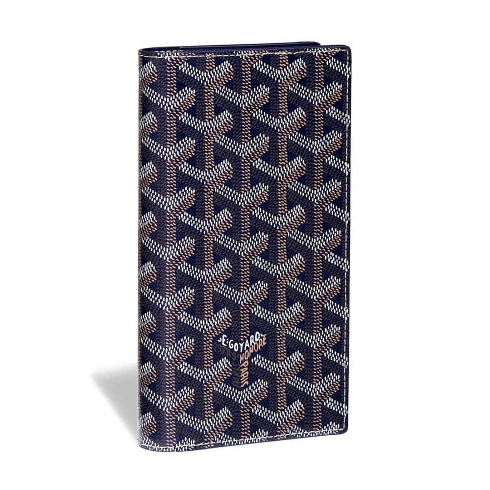 Goyard Navy Blue Premium Long Wallet-thumb-0