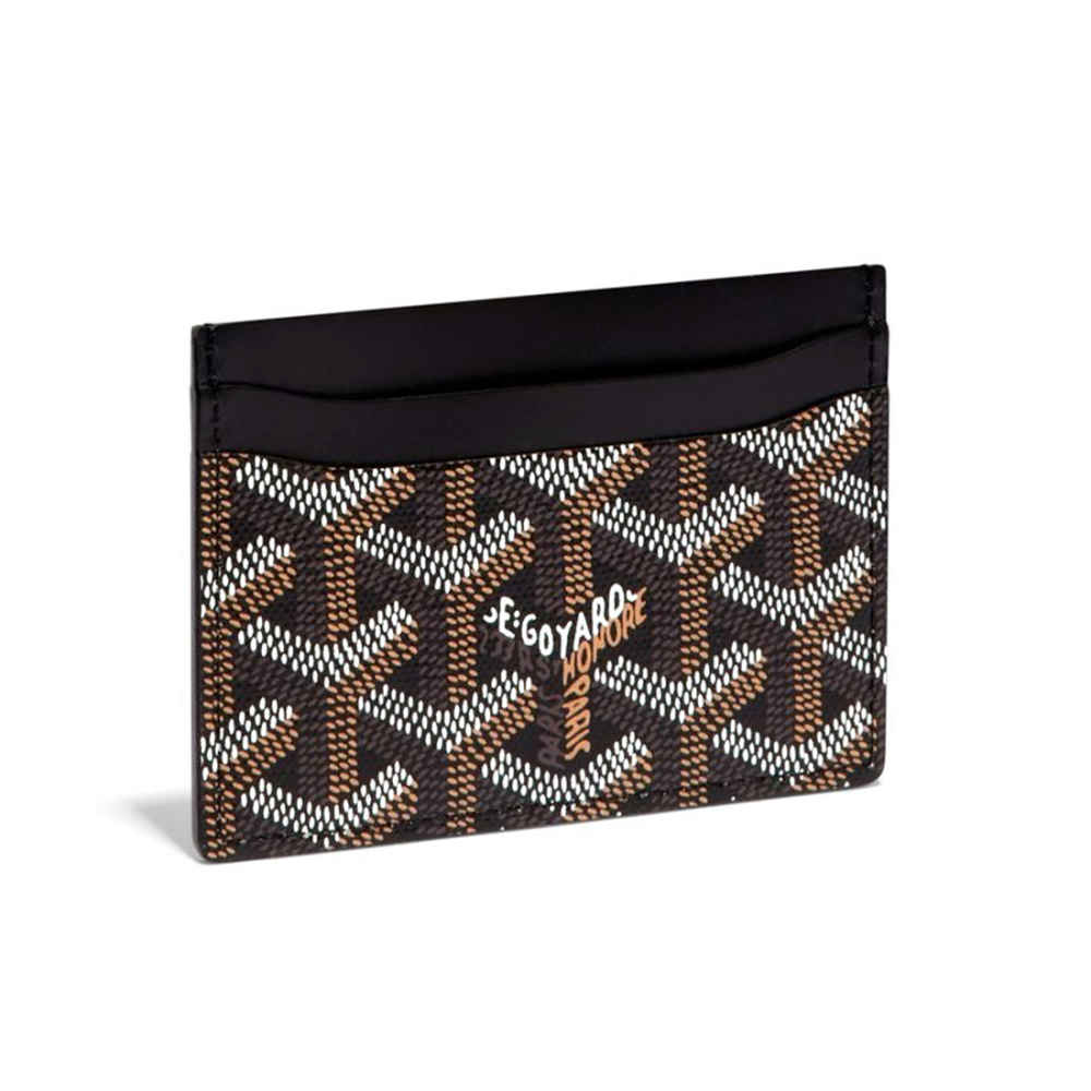 Goyard Black Premium Card Wallet-thumb-0