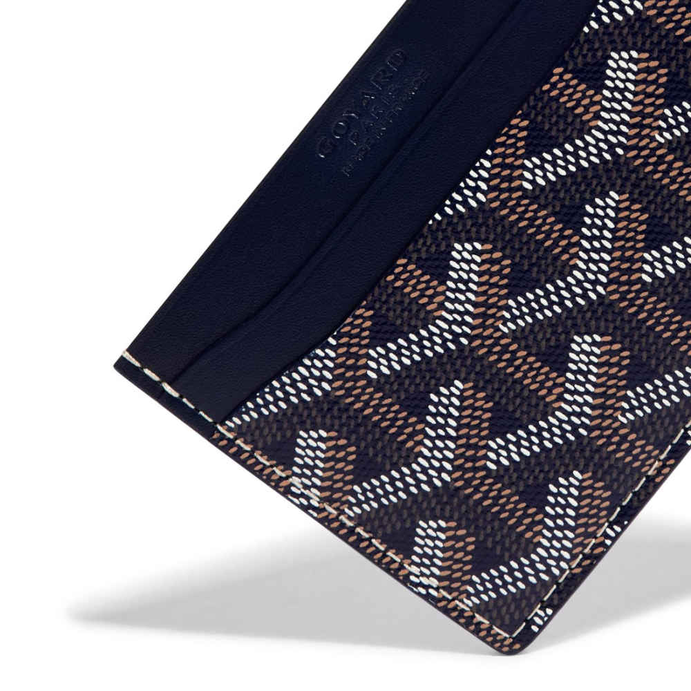 Goyard Navy Blue Premium Card Wallet-2