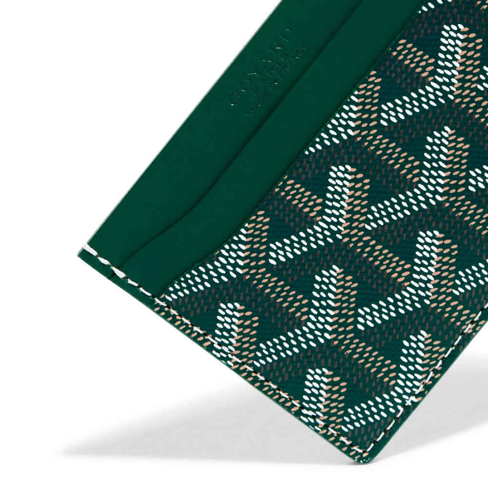 Goyard Green Premium Card Wallet-thumb-2