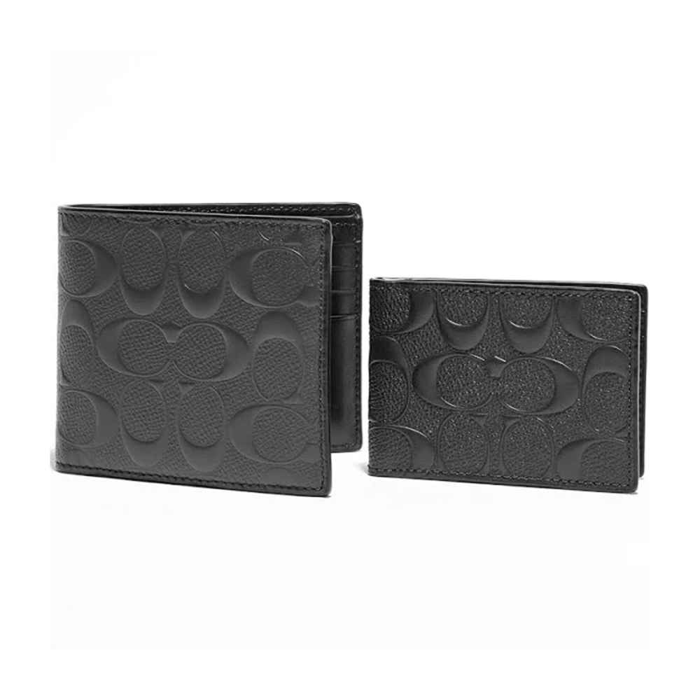 Coach Black Premium 3 In 1 Wallet-thumb-0