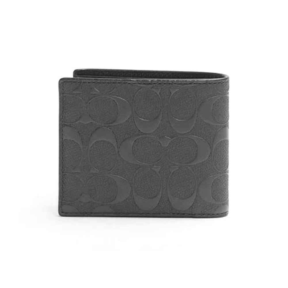 Coach Black Premium 3 In 1 Wallet-thumb-7