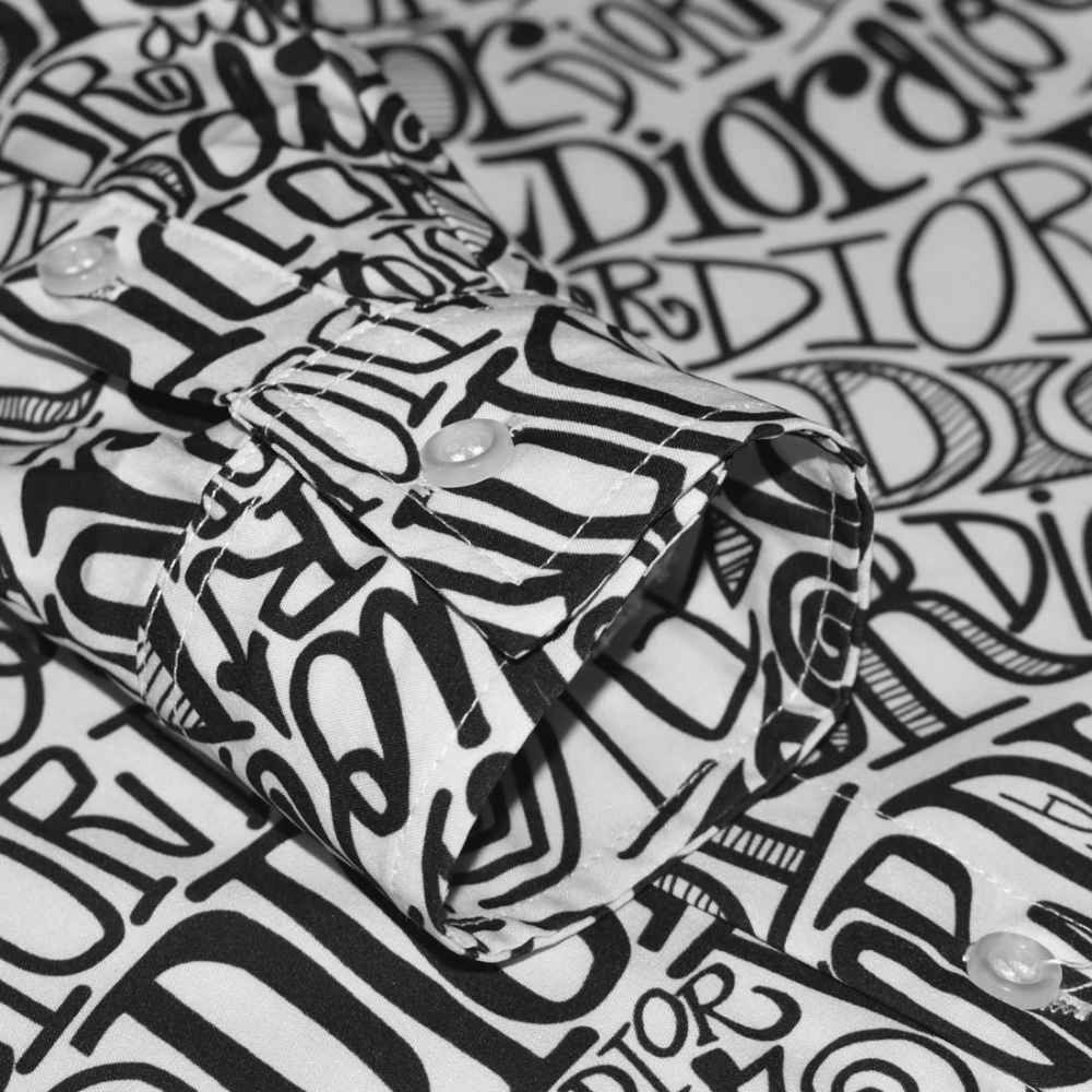 Dior White & Black Premium Quality Shirt-5