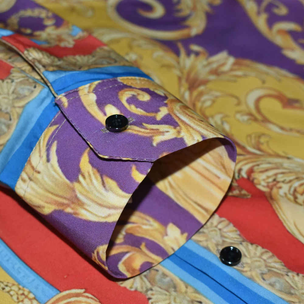 Versace Barocco Silk Shirt-5