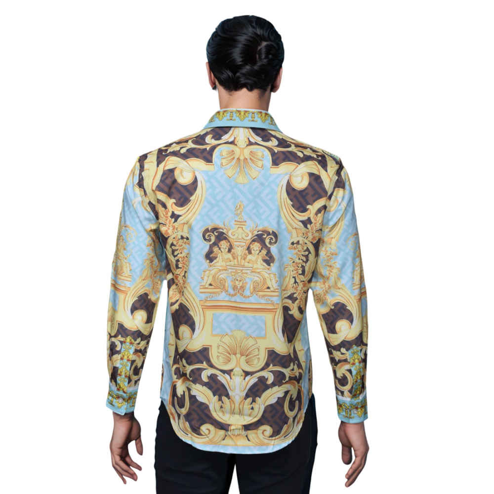 Versace Baroque Print Shirt-1