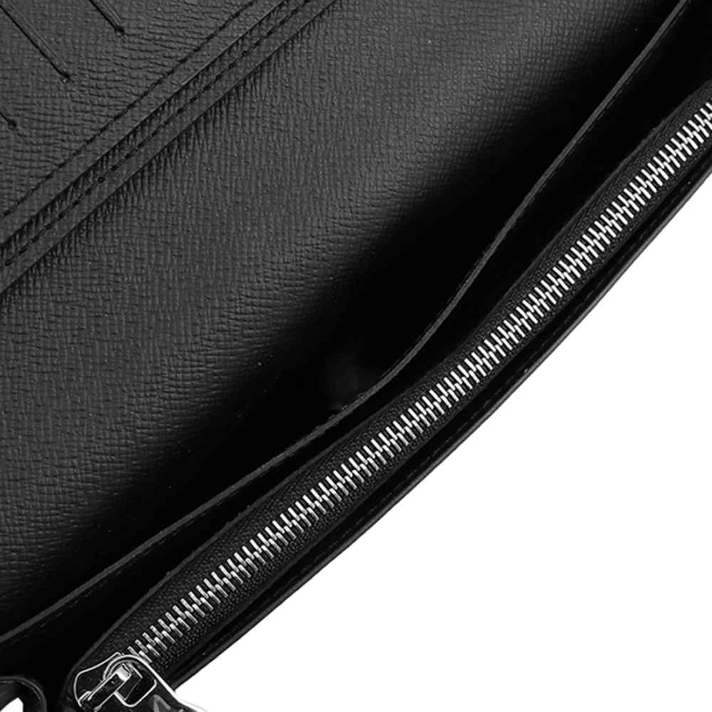 Louis Vuitton Black Premium Long Wallet-thumb-4