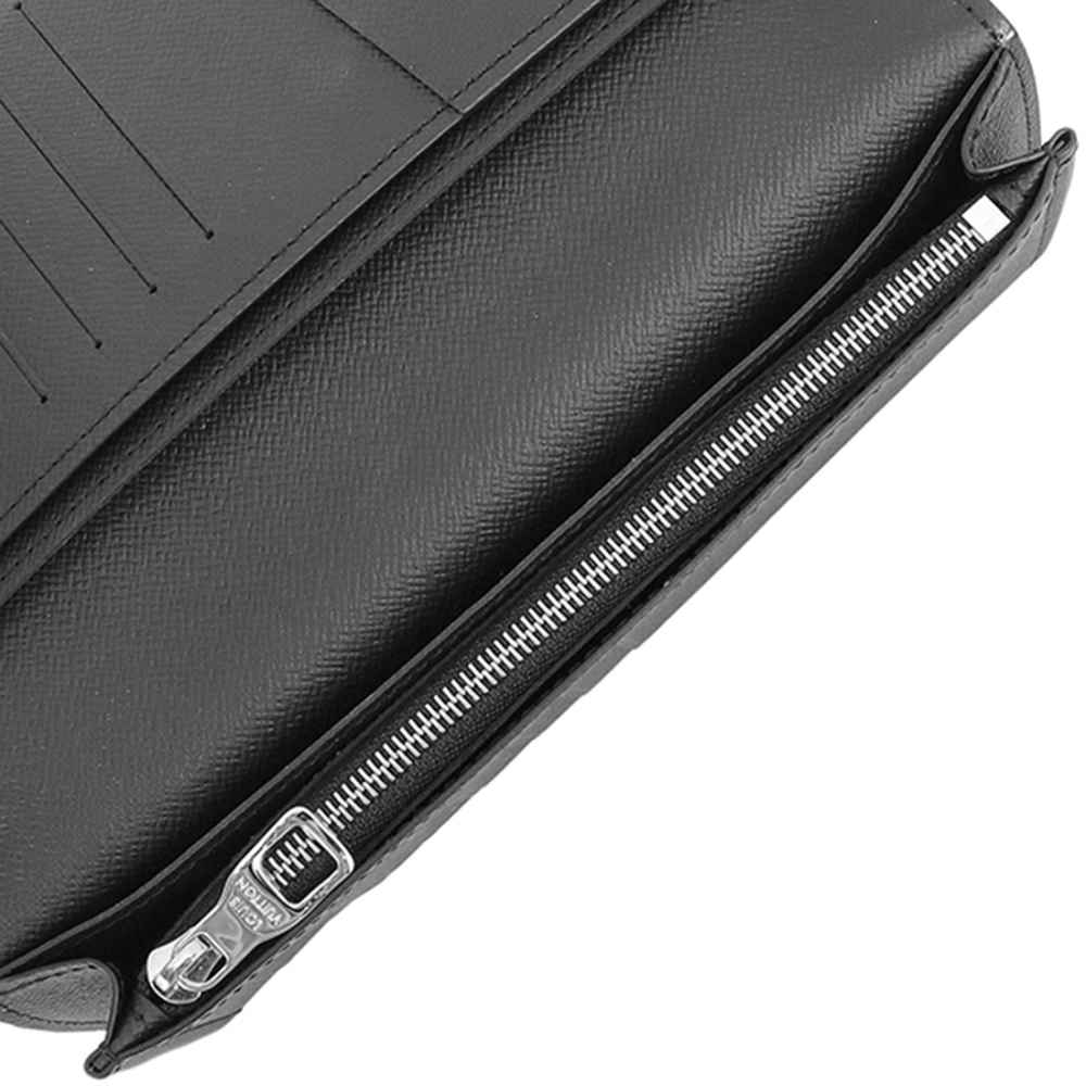Louis Vuitton Black Premium Long Wallet-thumb-7