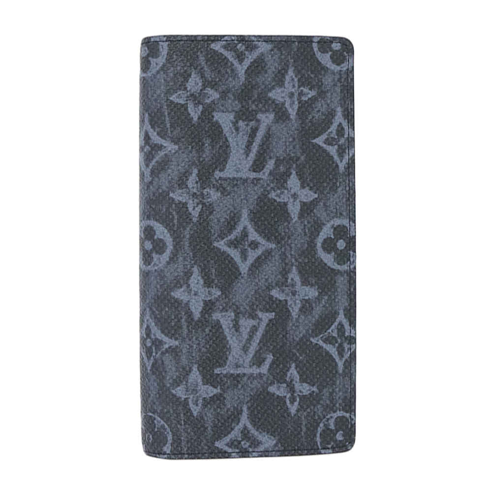 Louis Vuitton Black Premium Long Wallet-thumb-0