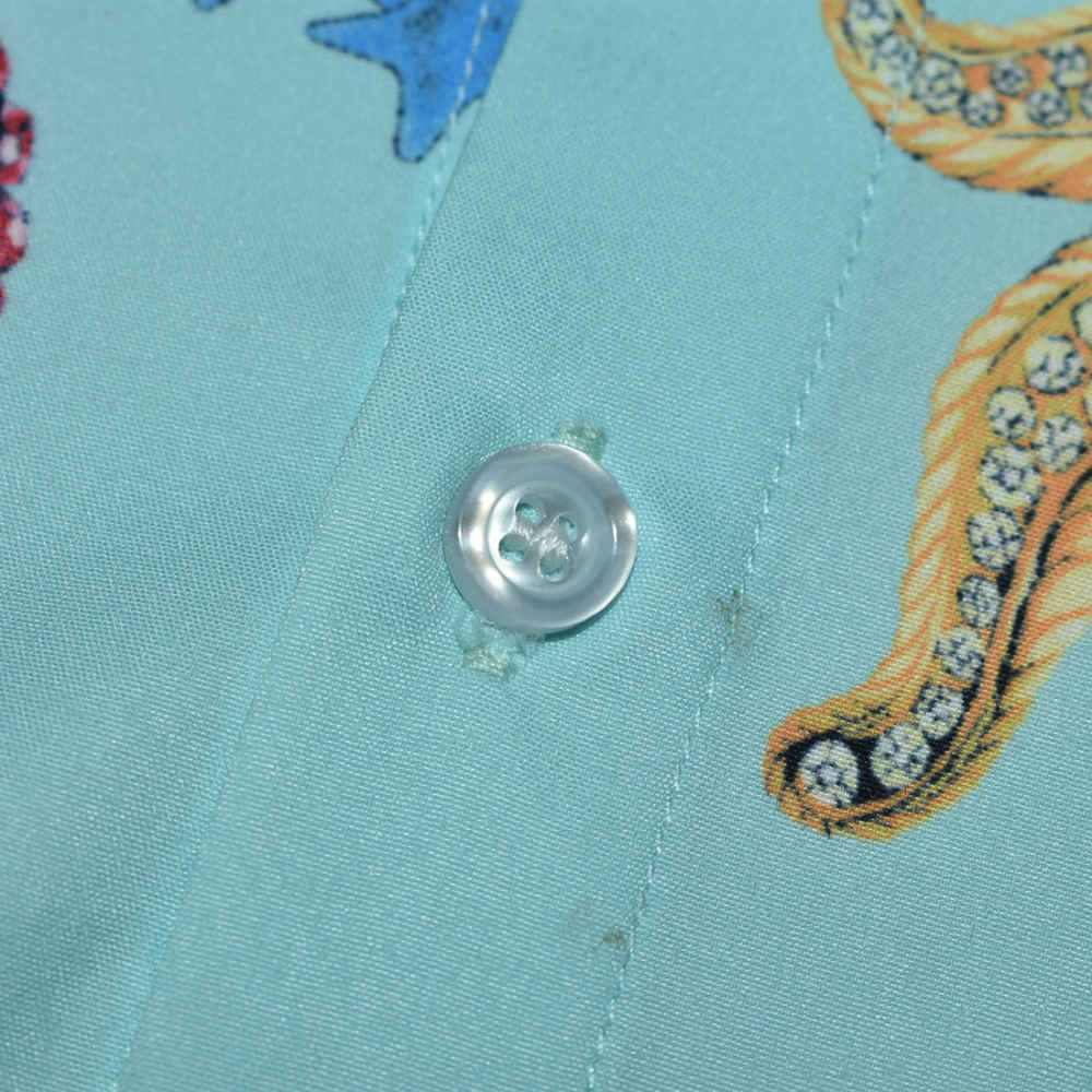 Versace Sky Blue Premium Quality Shirt-4