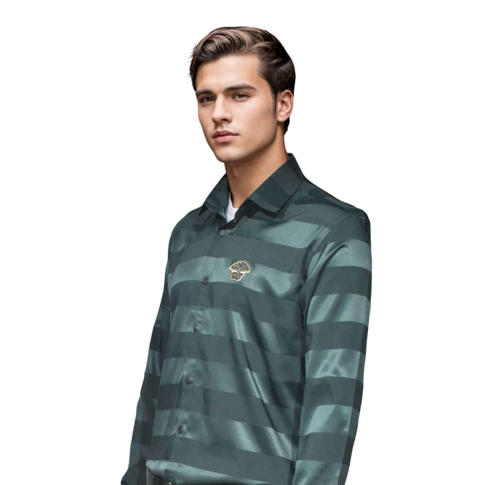 Versace Green Designer Premium Quality Shirt-2