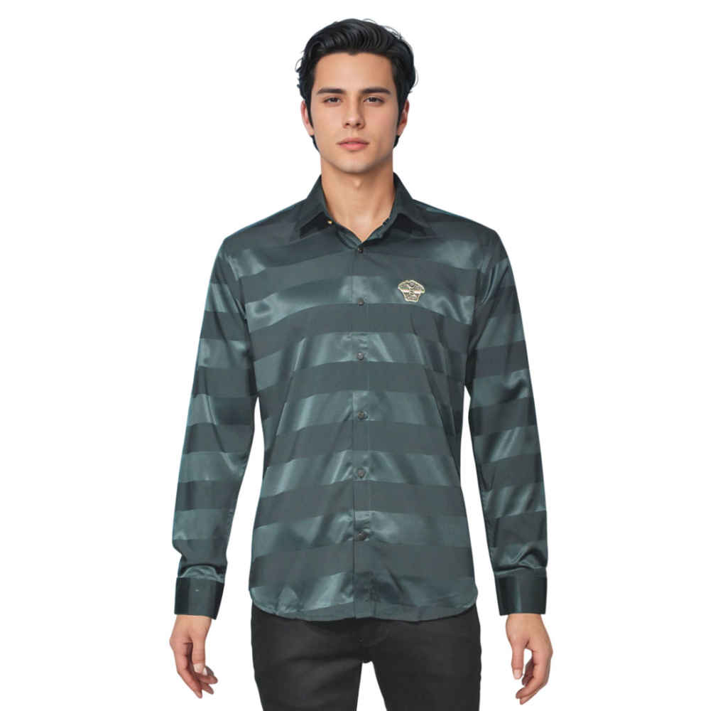 Versace Green Designer Premium Quality Shirt-6