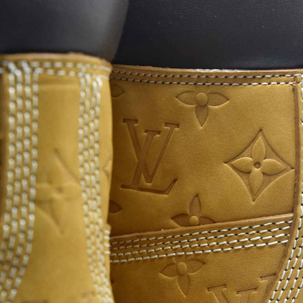 Louis Vuitton Brown Premium Low Top Boots-thumb-7