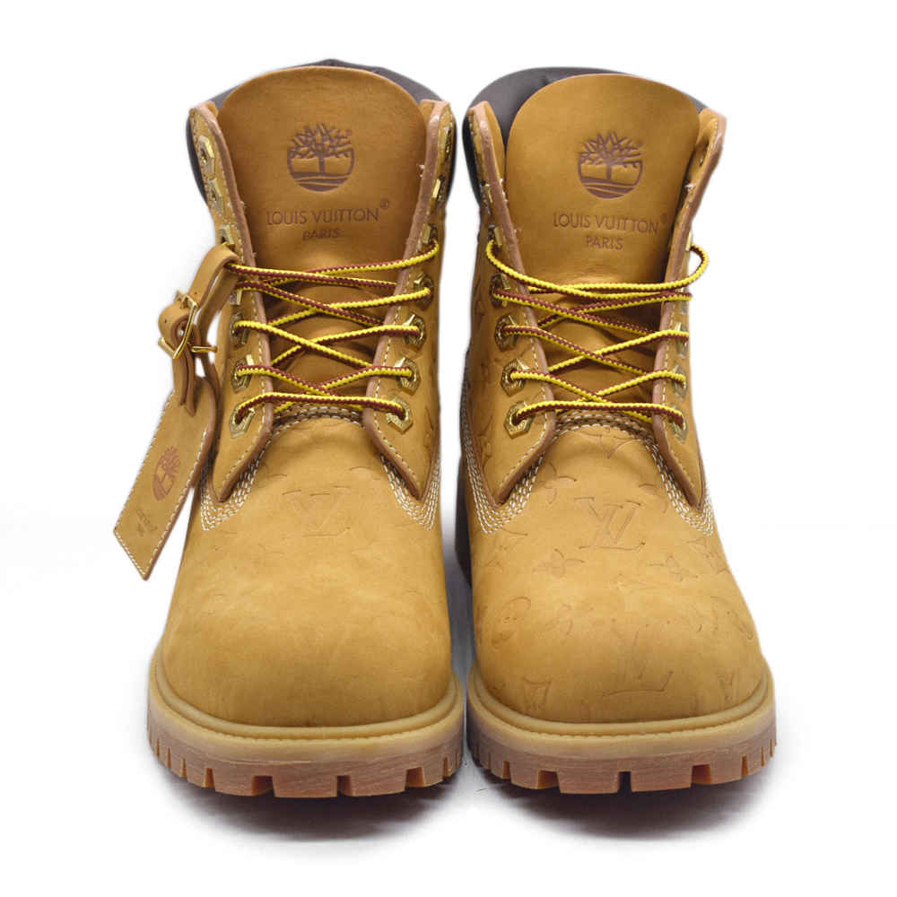 Louis Vuitton Brown Premium Low Top Boots-thumb-4