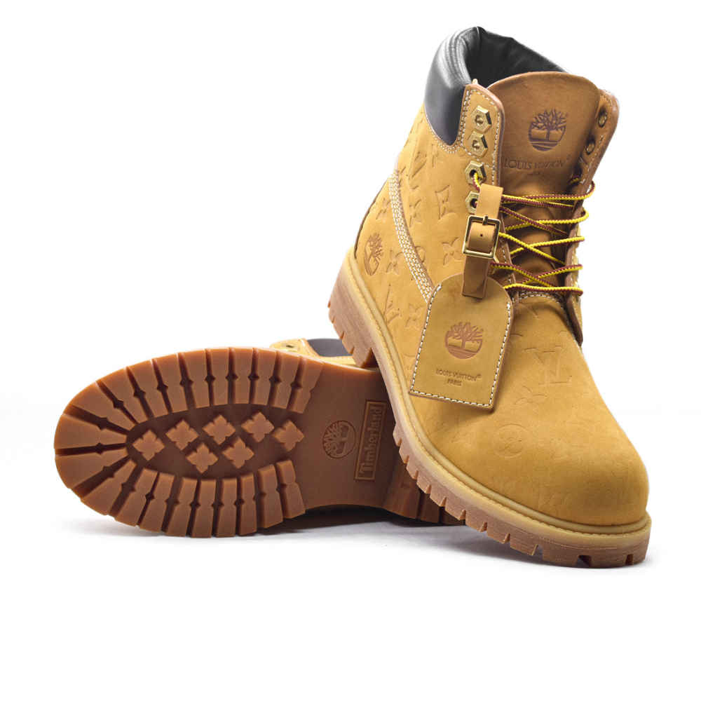 Louis Vuitton Brown Premium Low Top Boots-thumb-5