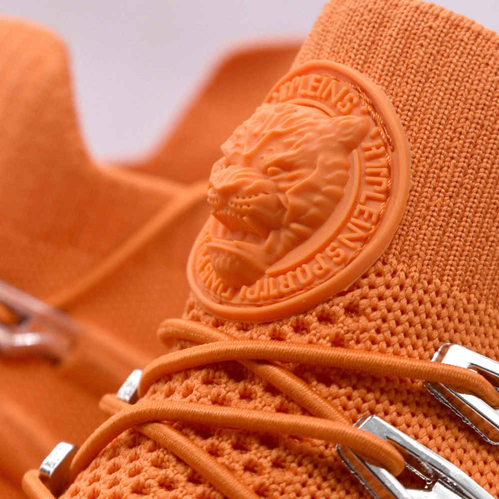 Philip Plein Sports Orange Premium Low-Top Sneaker-8