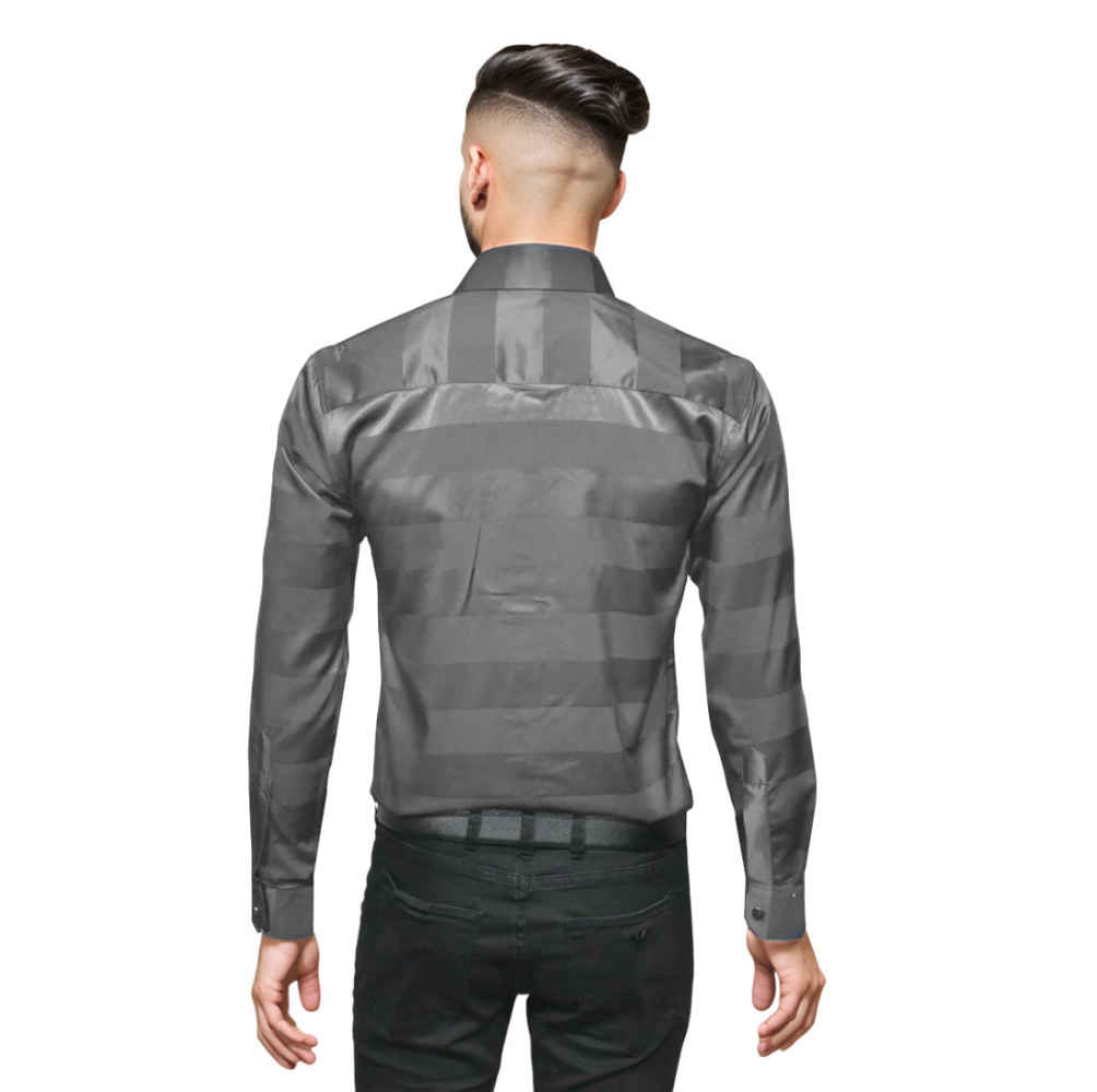 Versace Grey Designer Premium Quality Shirt-1