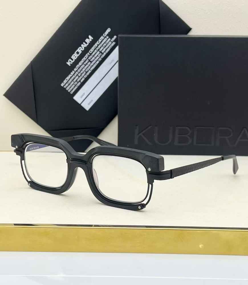 Kuboraum Black & White Luxury Sunglasses-thumb-0