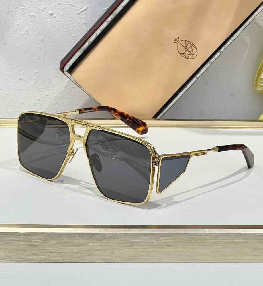 Jacques Marie Mage Grey Luxury Sunglasses-thumb-0