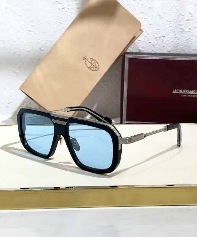 Jacques Marie Mage Blue Luxury Sunglasses-thumb-0
