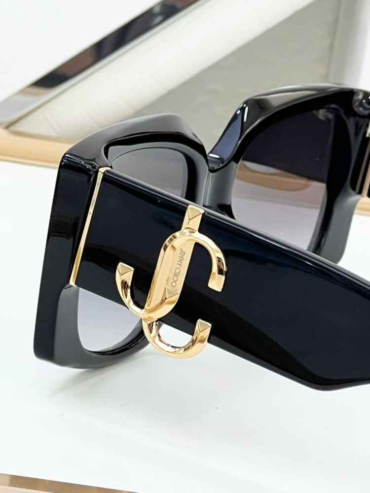 Jimmy Choo Black & Golden Luxury Sunglasses-thumb-2