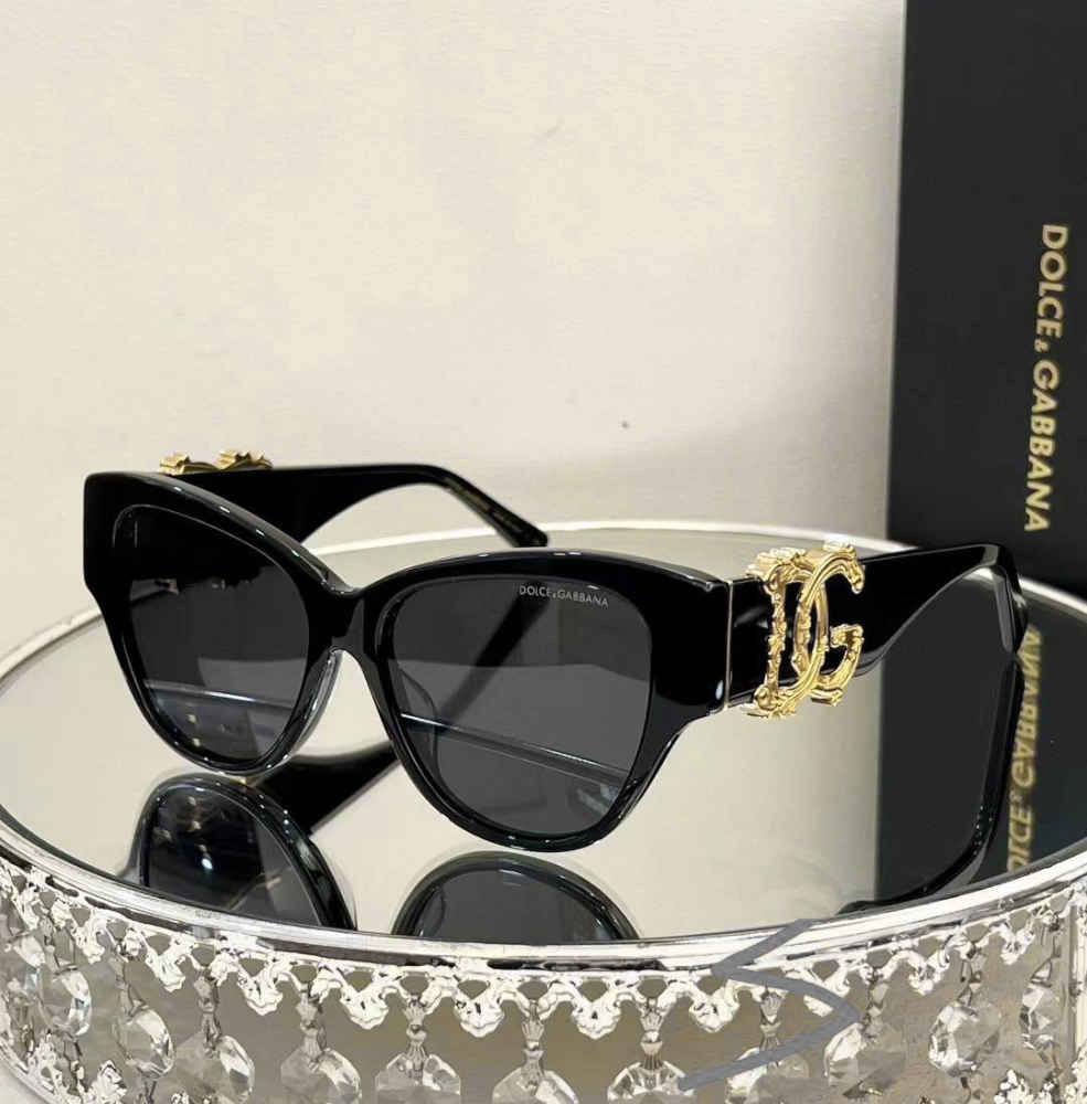 Dolce & Gabbana Black Luxury Sunglasses-thumb-0