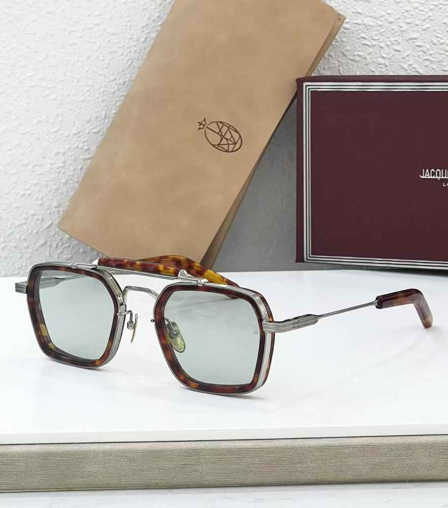 Jacques Marie Mage Blue Luxury Sunglasses-thumb-0