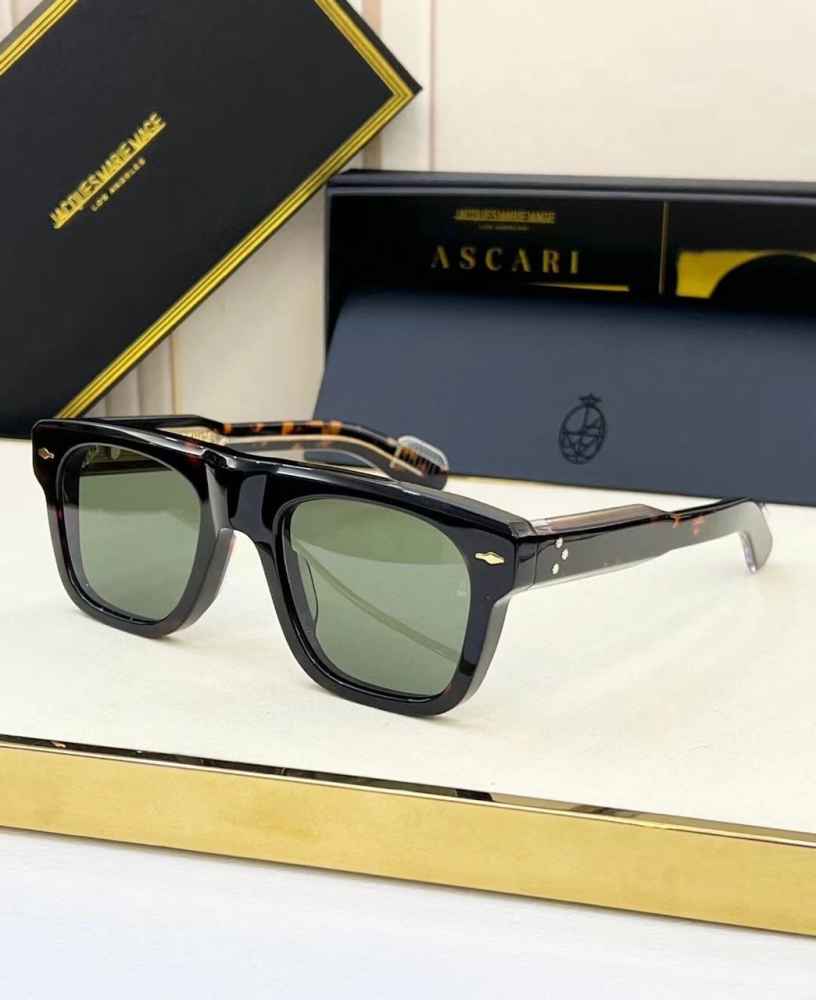 Jacques Marie Mage Green Luxury Sunglasses-thumb-0