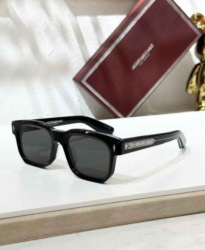 Jacques Marie Mage Black & Grey Premium Sunglasses-thumb-0