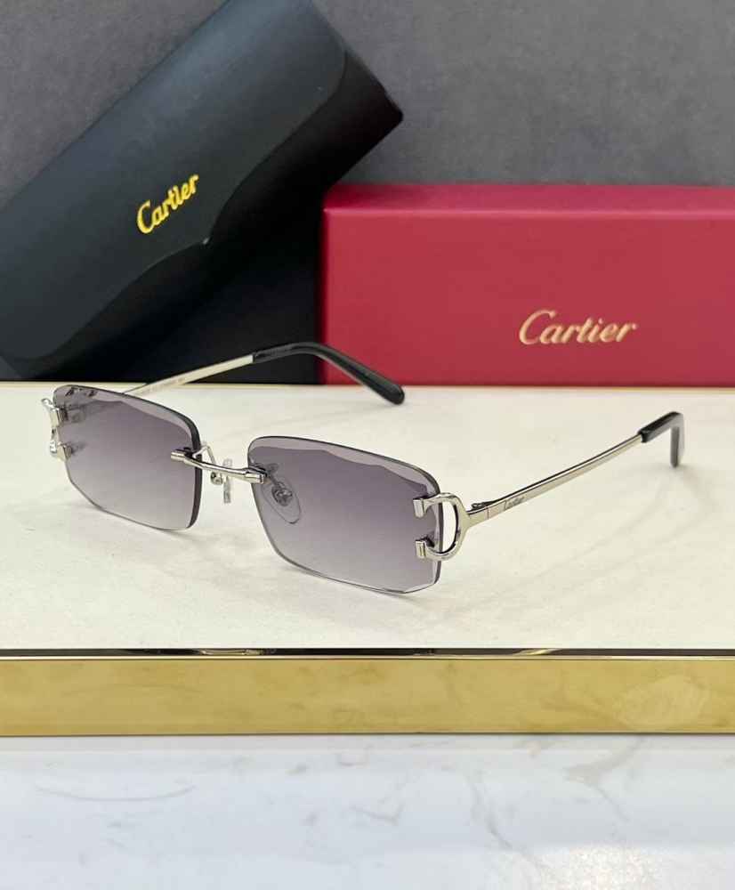 Cartier Grey Luxury Sunglasses-thumb-0