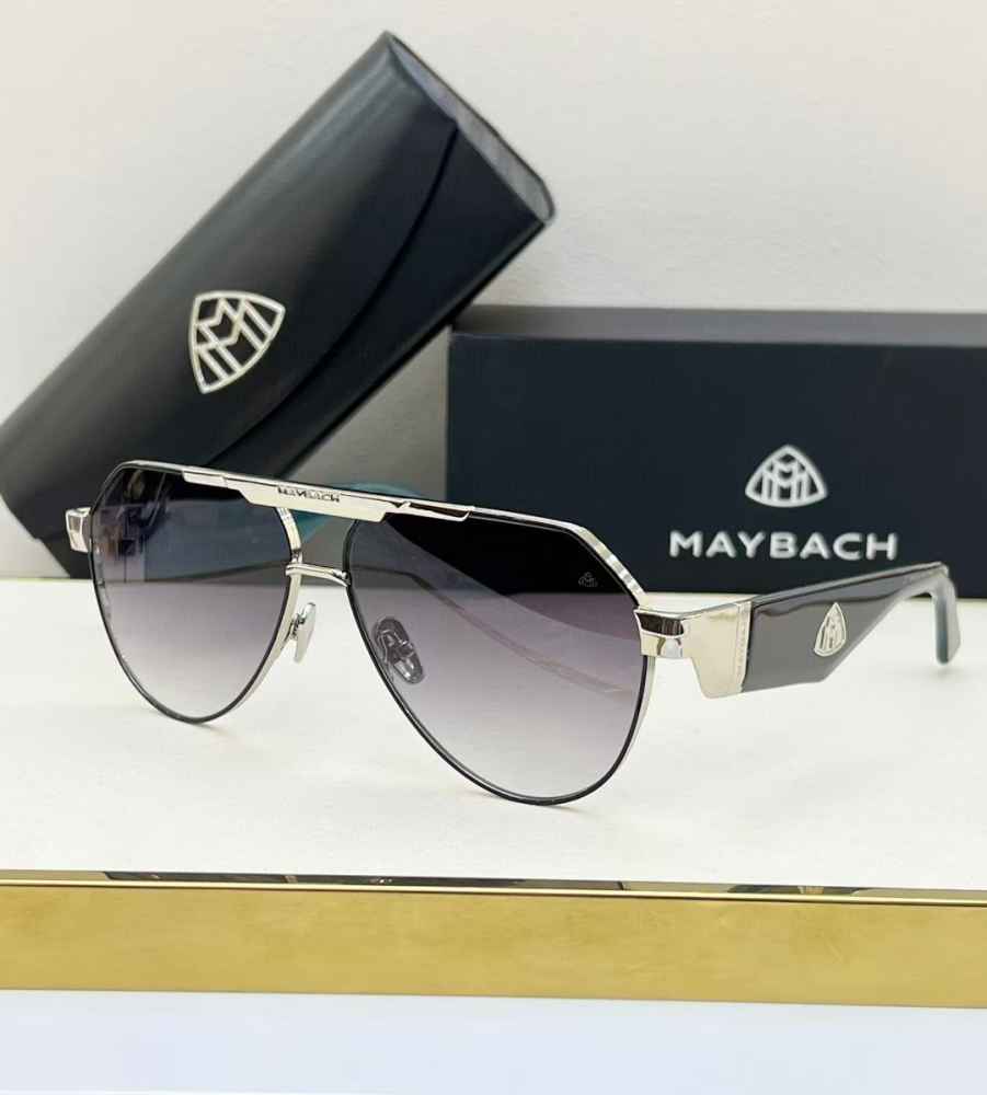 Maybach Grey Luxury Sunglasses-thumb-0