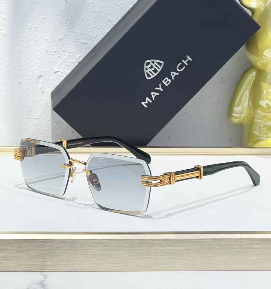 Maybach Grey Luxury Sunglasses-thumb-0