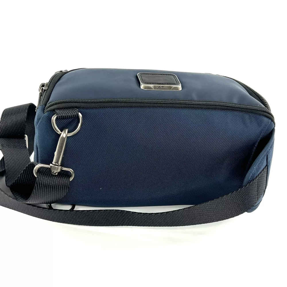 Tumi Alpha Bravo Platoon Sling  Blue Bag-3