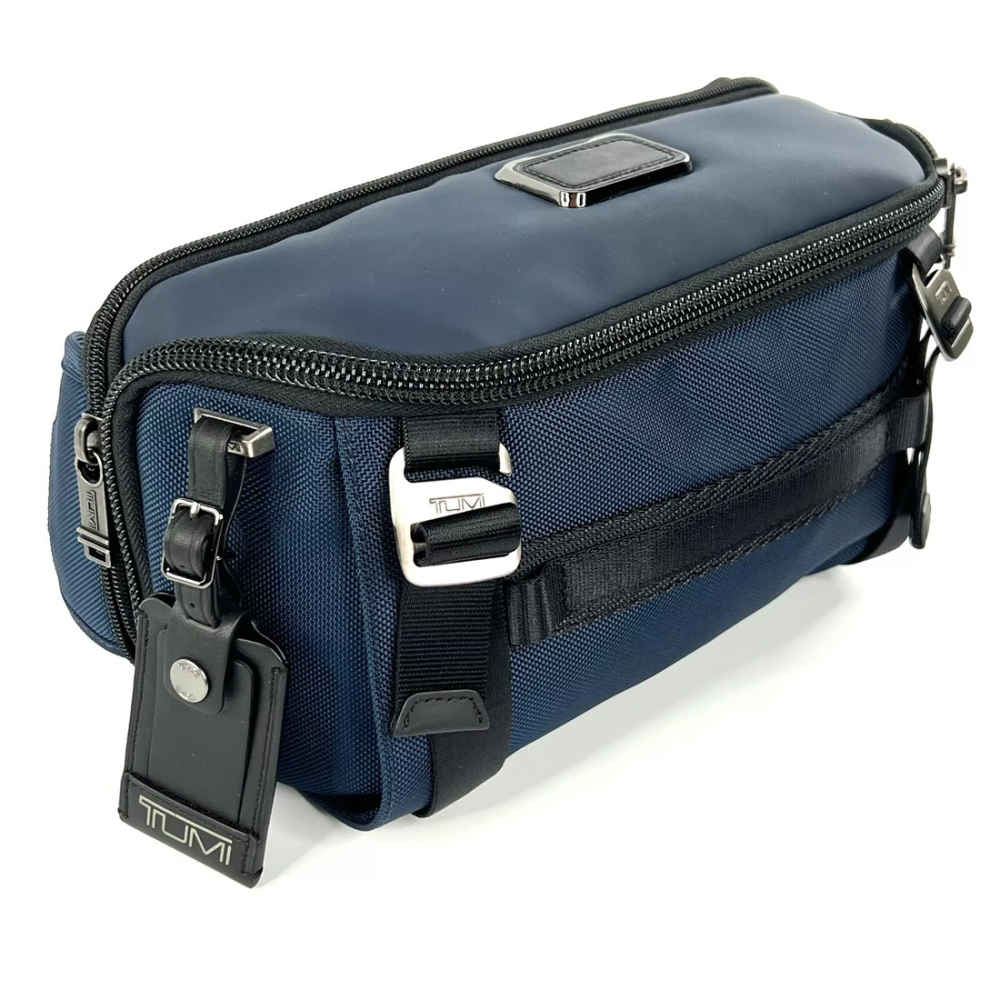 Tumi Alpha Bravo Platoon Sling  Blue Bag-4