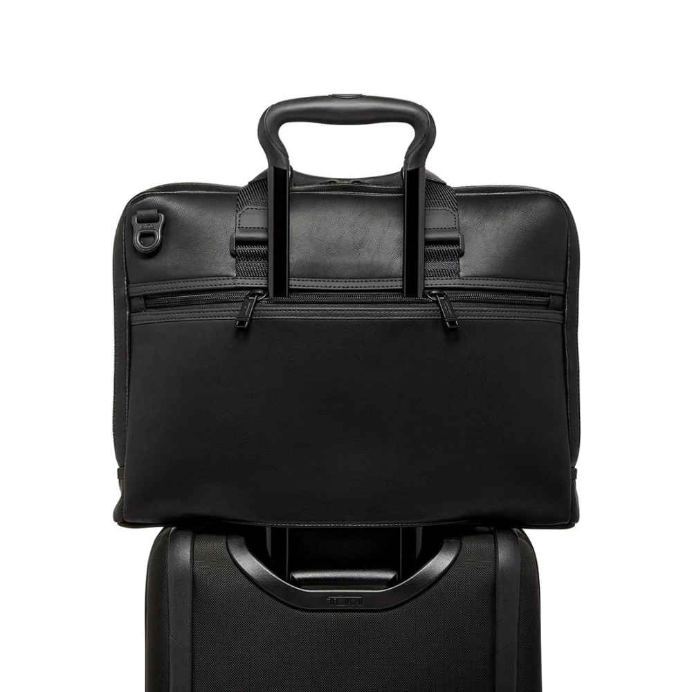 Tumi Aviano Slim Briefcase Black Bag-2