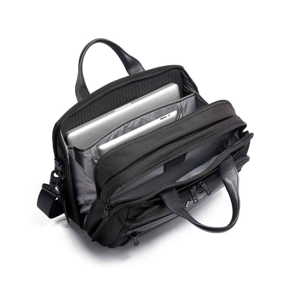 Tumi Alpha Slim Deluxe Portfolio Bag-thumb-3