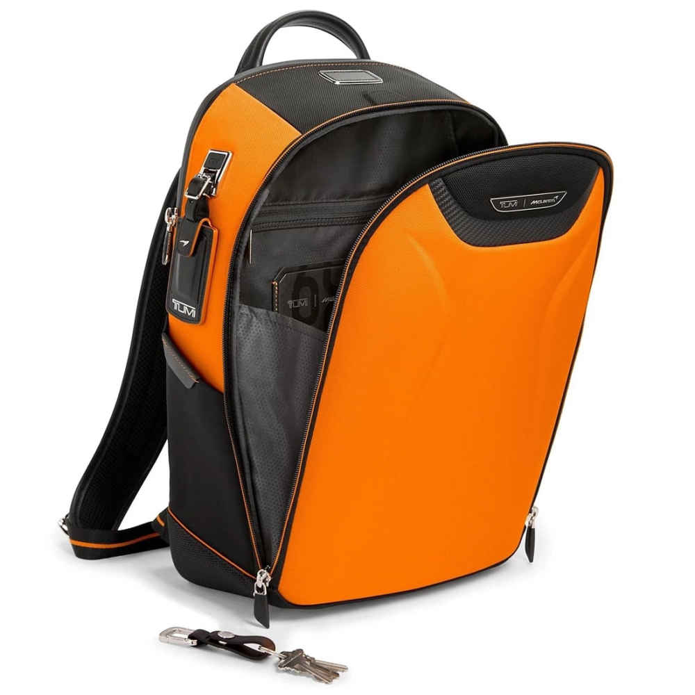Tumi Mclaren Velocity Orange Backpack-4