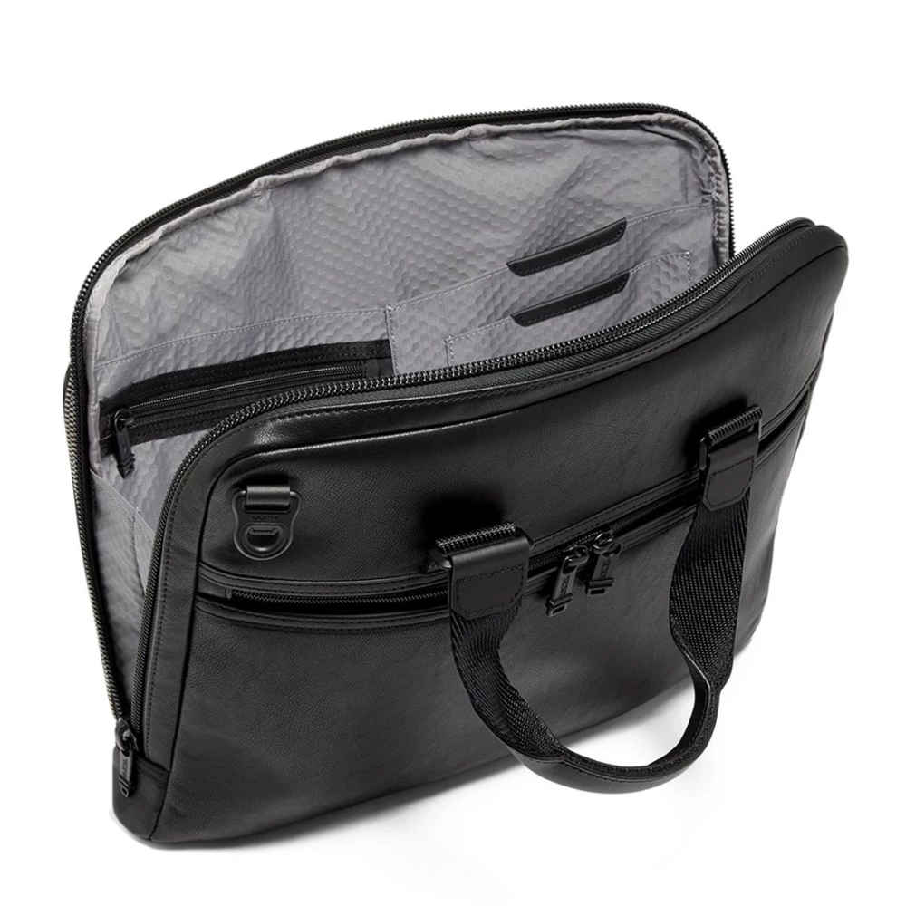 Tumi Aviano Slim Briefcase Black Bag-4