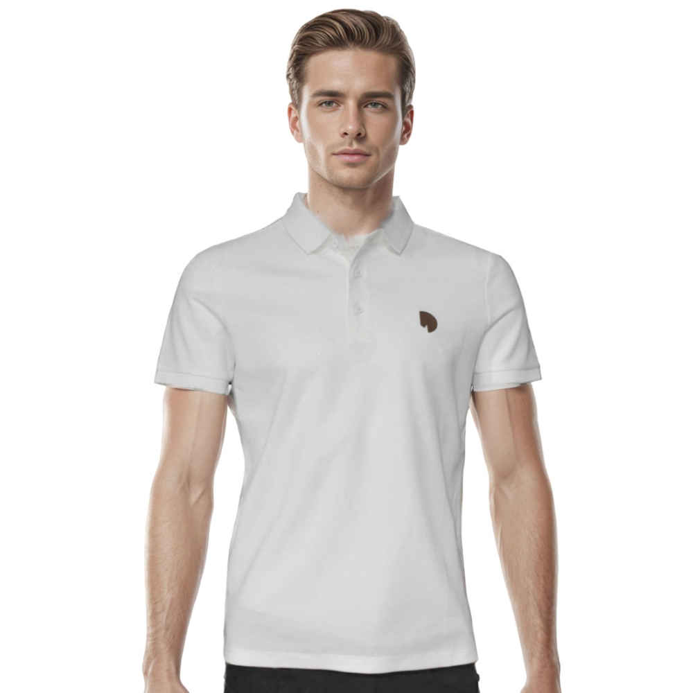 Hermes White Premium Quality T-shirt-thumb-0