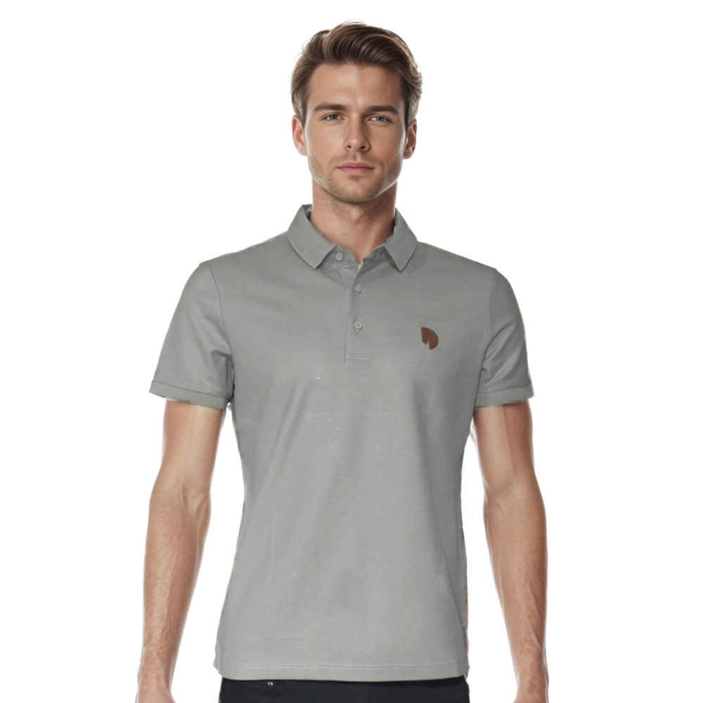 Hermes Grey Premium Quality T-shirt-thumb-0