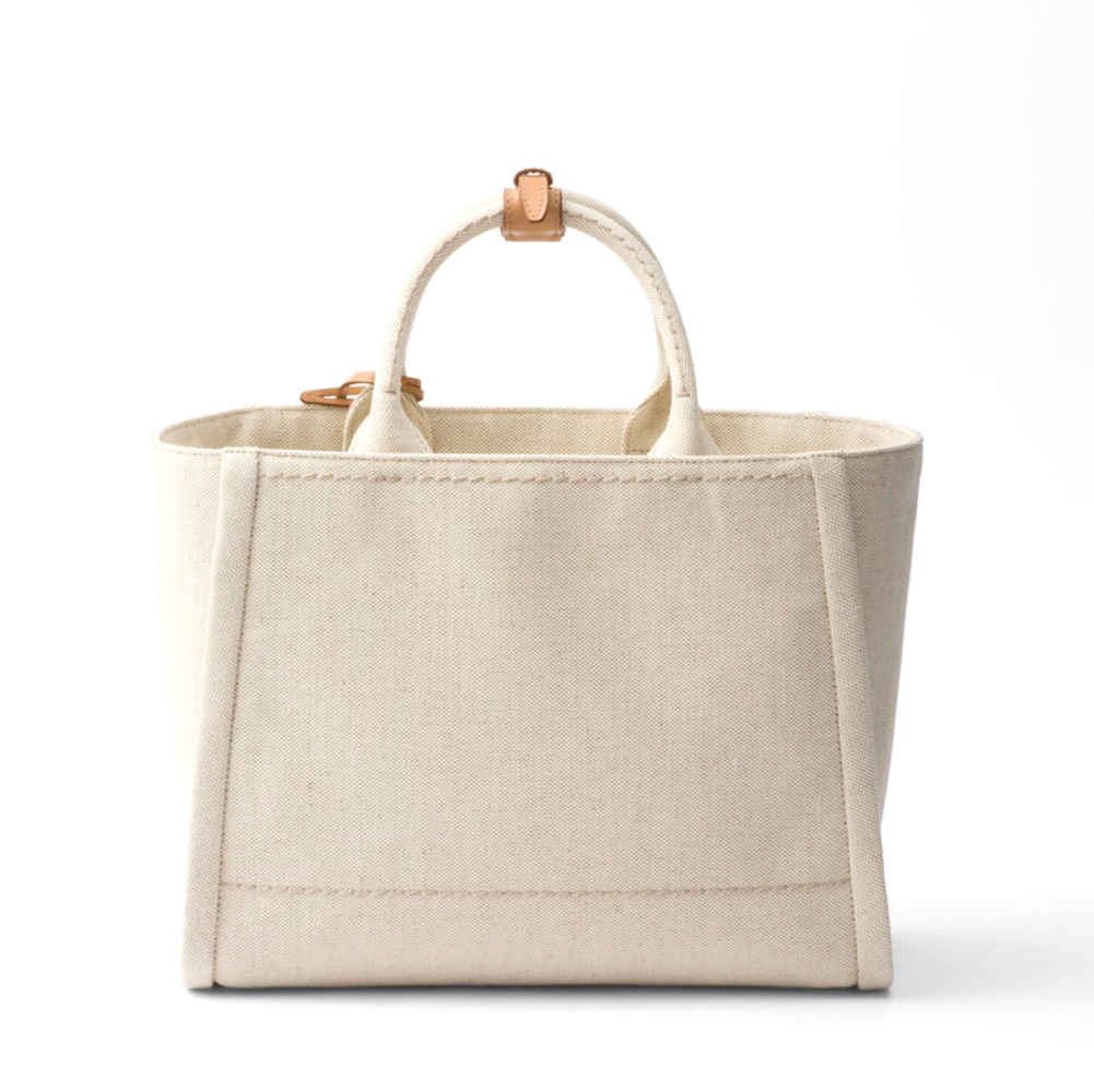 Prada Medium linen blend tote bag-thumb-1