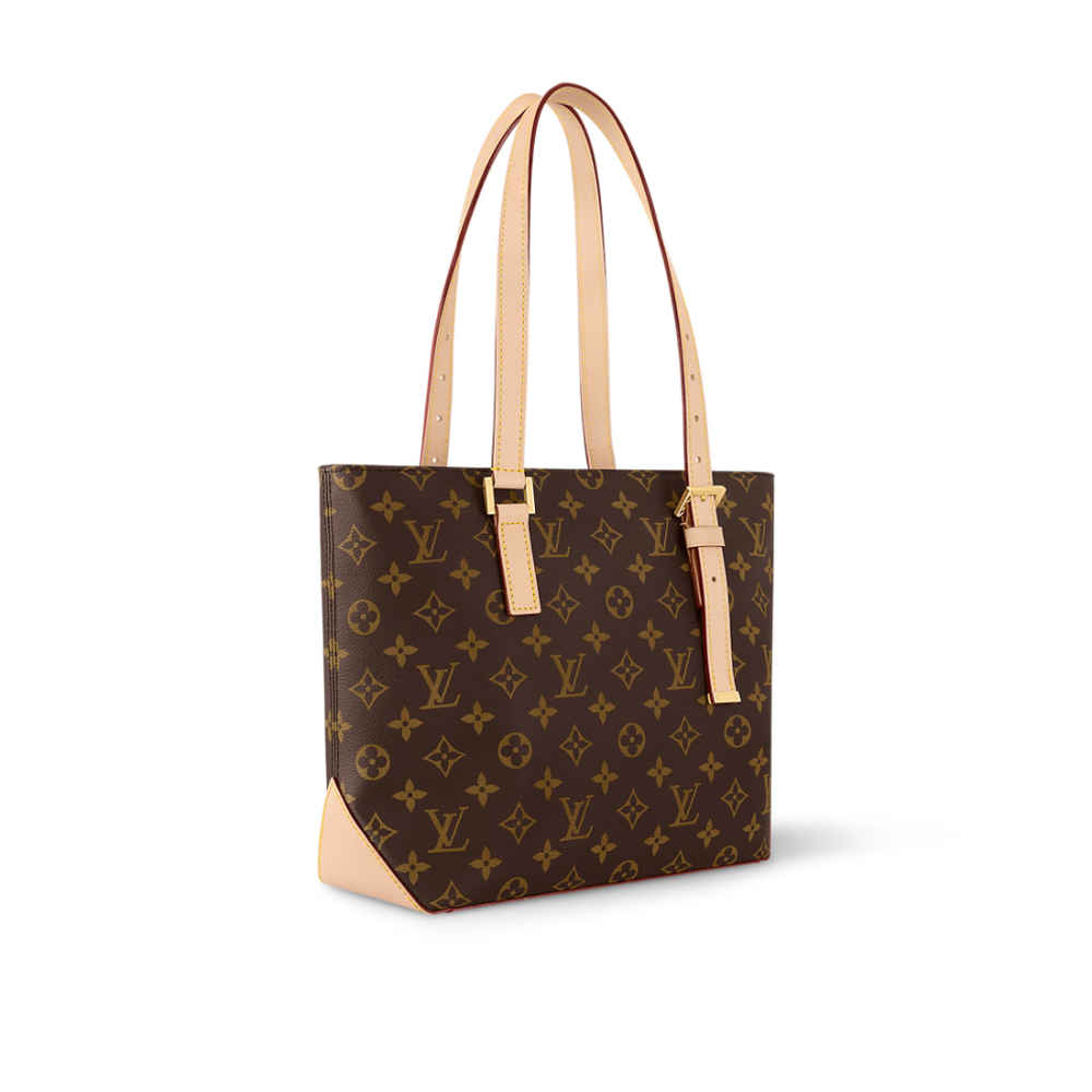 Louis Vuitton Piano Monogram Brown Tote Bag-1