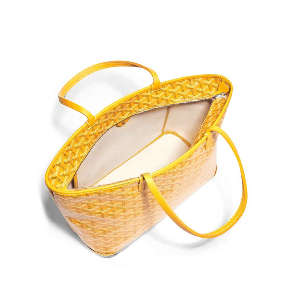 Goyard Artois PM Yellow Handbag-2