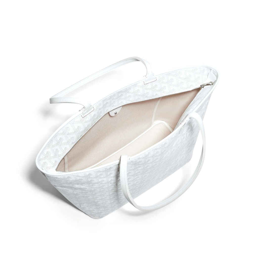 Goyard Artois PM White Handbag-2