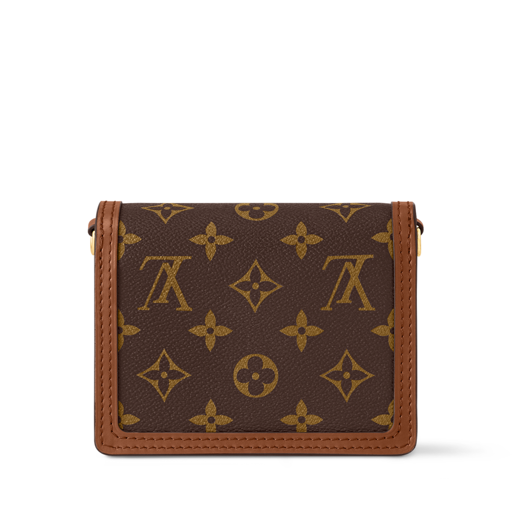 Louis Vuitton Micro Dauphine Brown Handbag-thumb-1