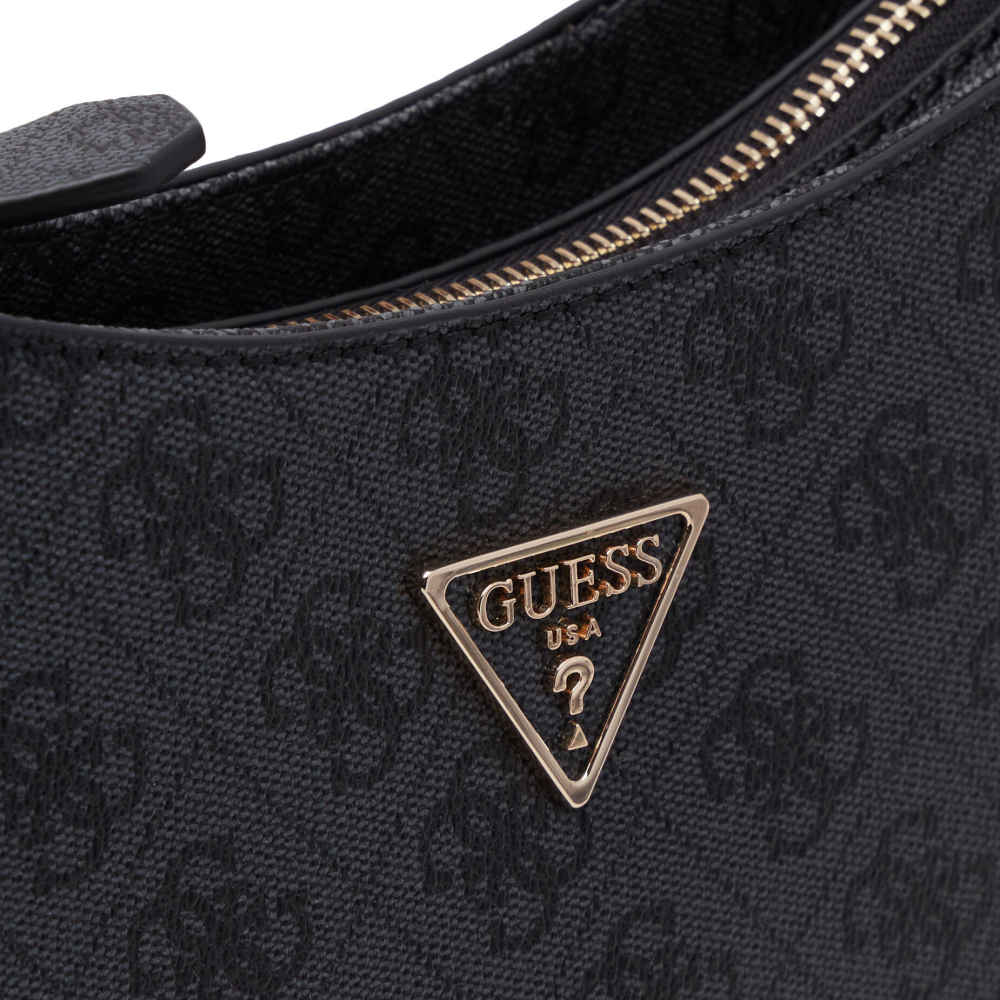 Guess Noelle Black Shoulder Bag-4