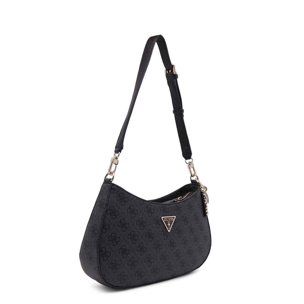 Guess Noelle Black Shoulder Bag-1