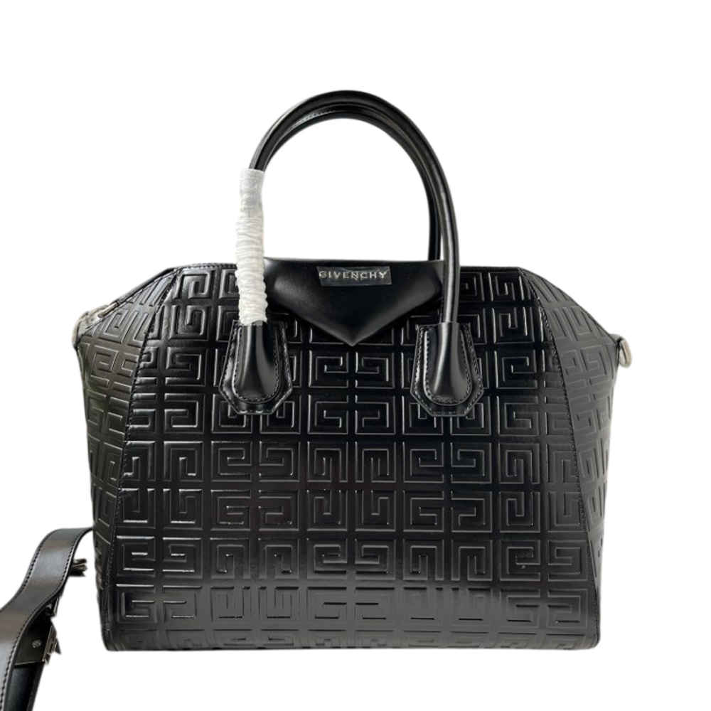 Givenchy Mini Antigona bag in 4G embroidered canvas-thumb-0