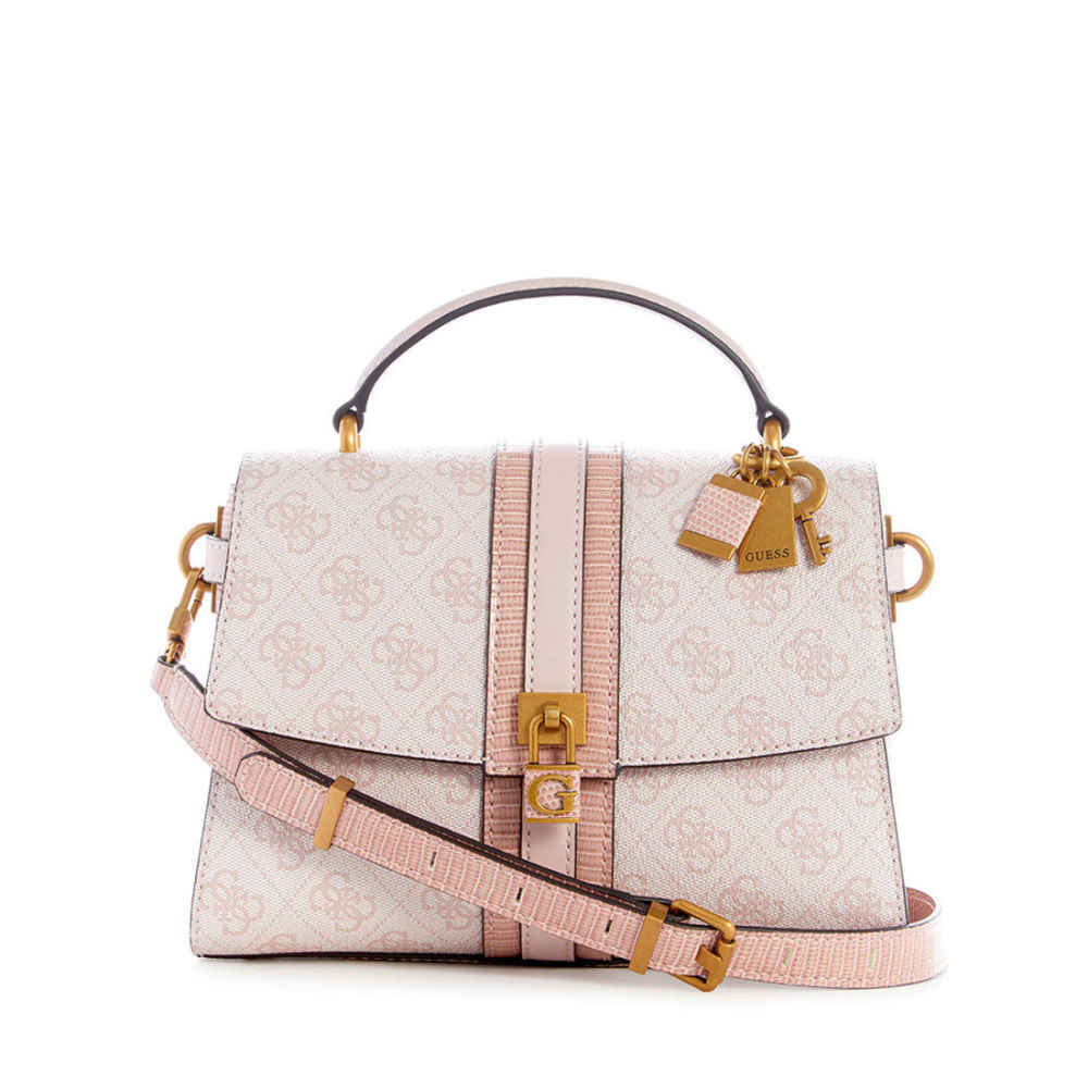 Guess Womens Kasinta Top Handle Flap Handbag-thumb-0