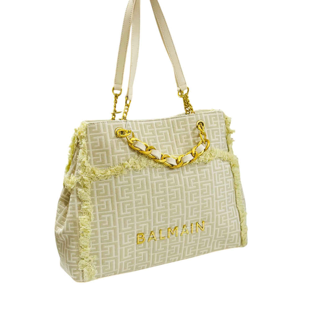 Balmain Signature Shoulder Bag-thumb-0