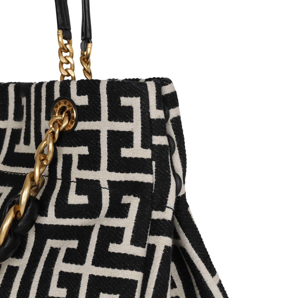 Balmain Premium Black Tote Bags-thumb-3